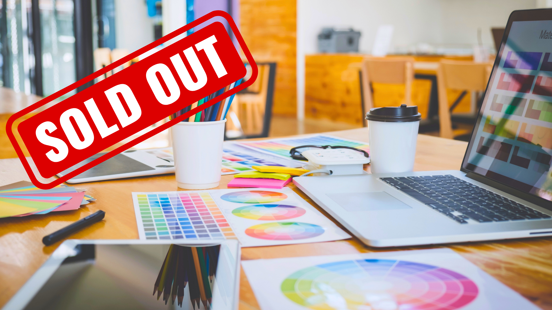 Design for young entrepreneurs class is sold out.